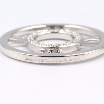 Tiffany & Co Necklace Atlas Diamond 40.5 cm 18k White Gold — view 3