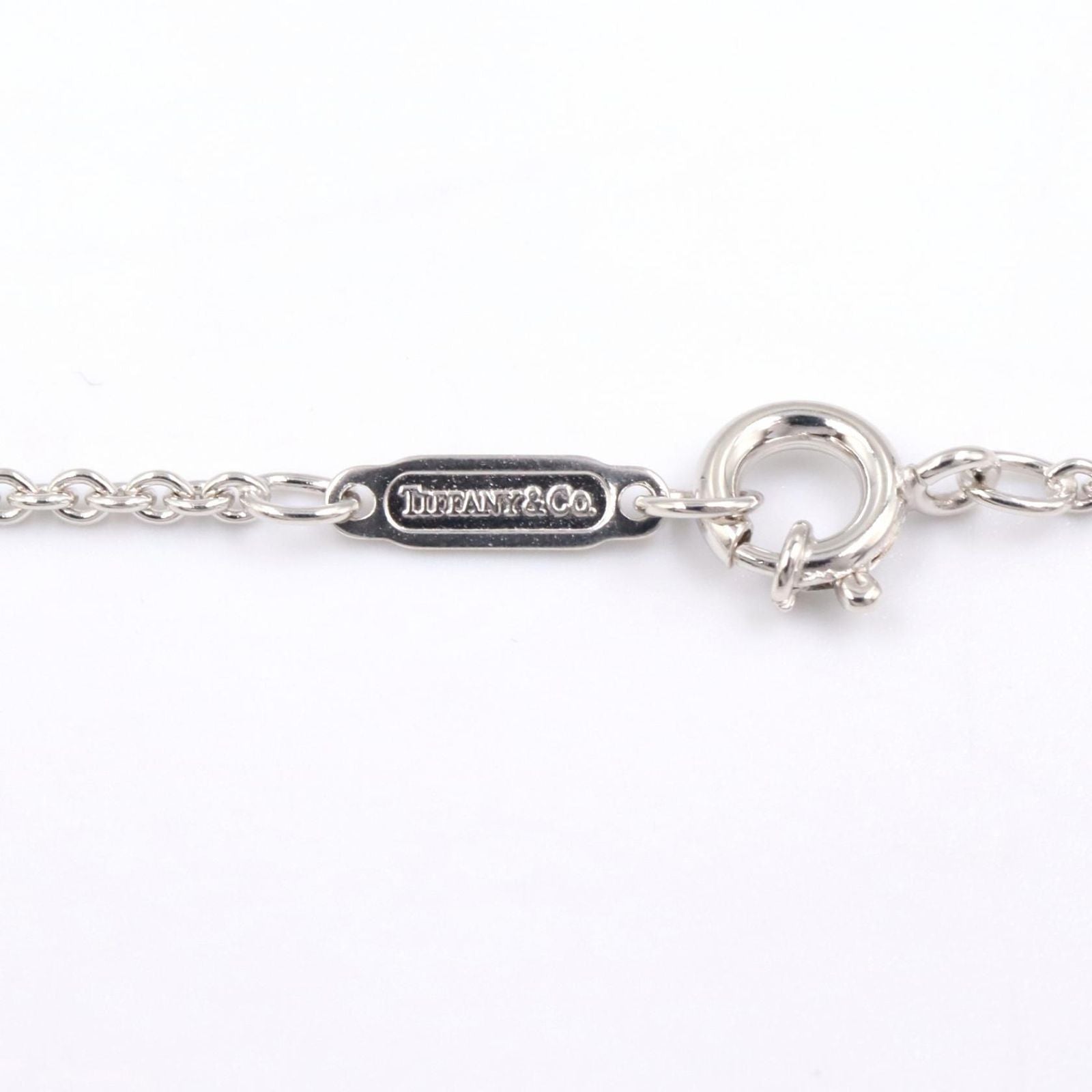 Tiffany & Co Necklace Atlas Diamond 40.5 cm 18k White Gold — view 4