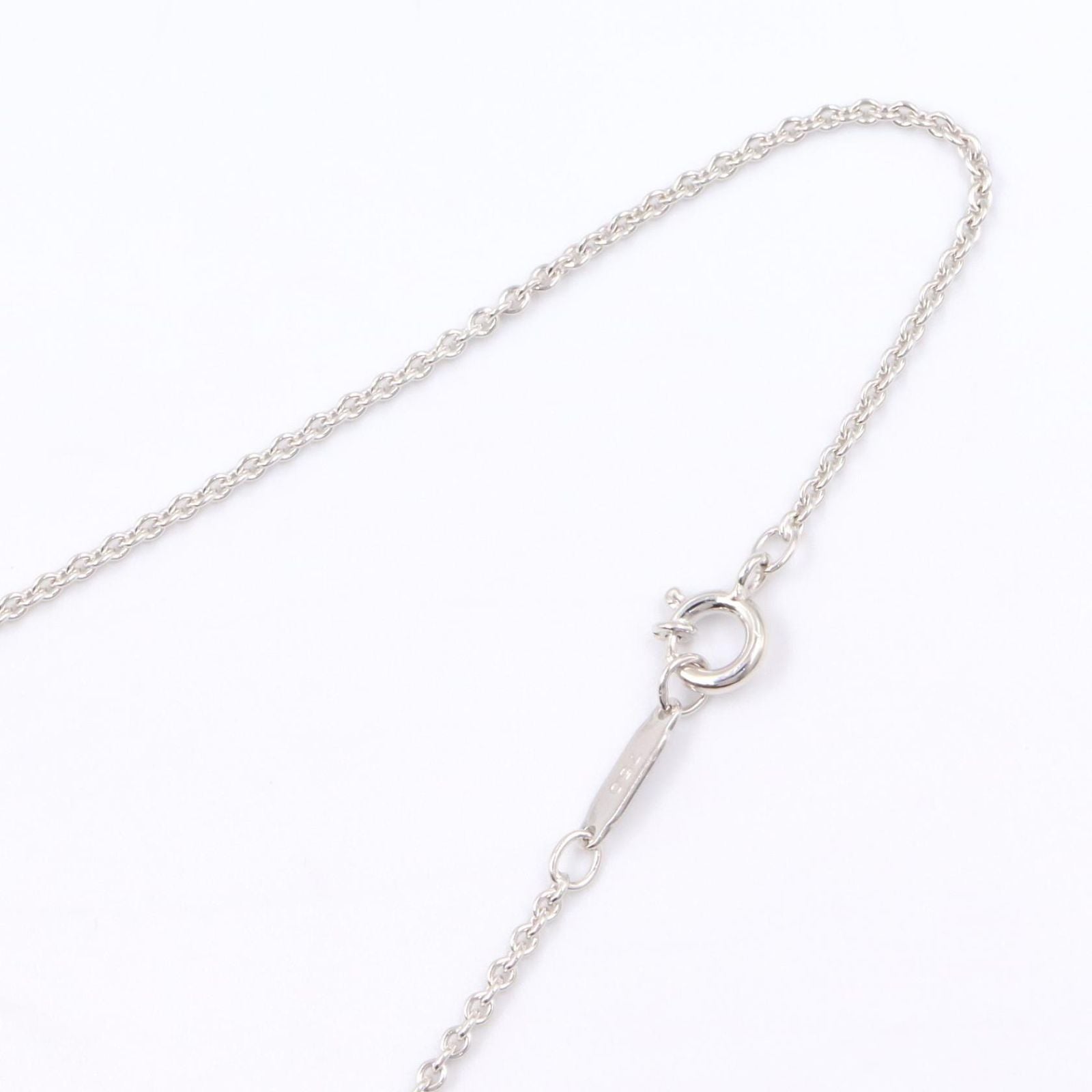 Tiffany & Co Necklace Atlas Diamond 40.5 cm 18k White Gold — view 6