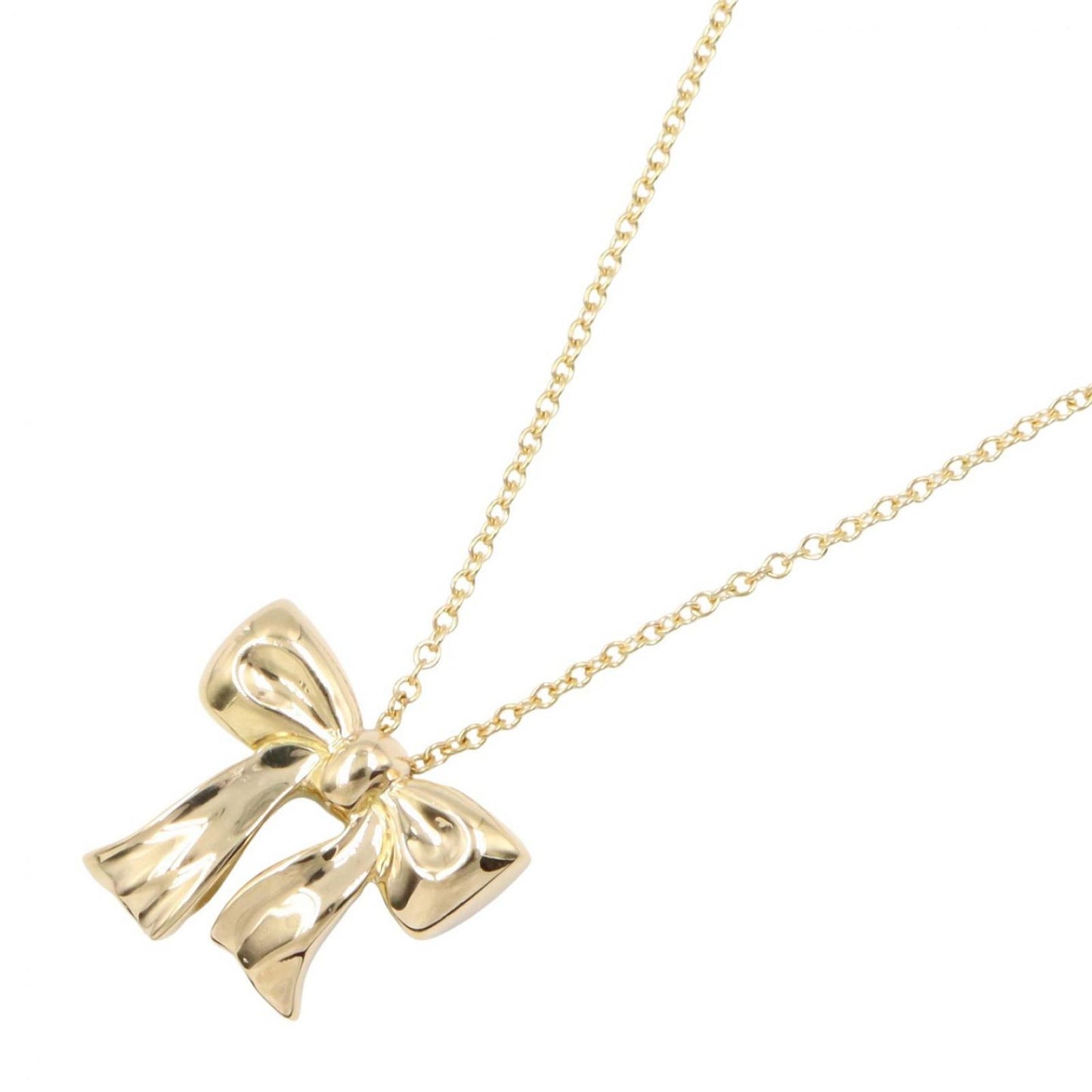 Tiffany & Co Necklace Ribbon 41.5 cm 18k