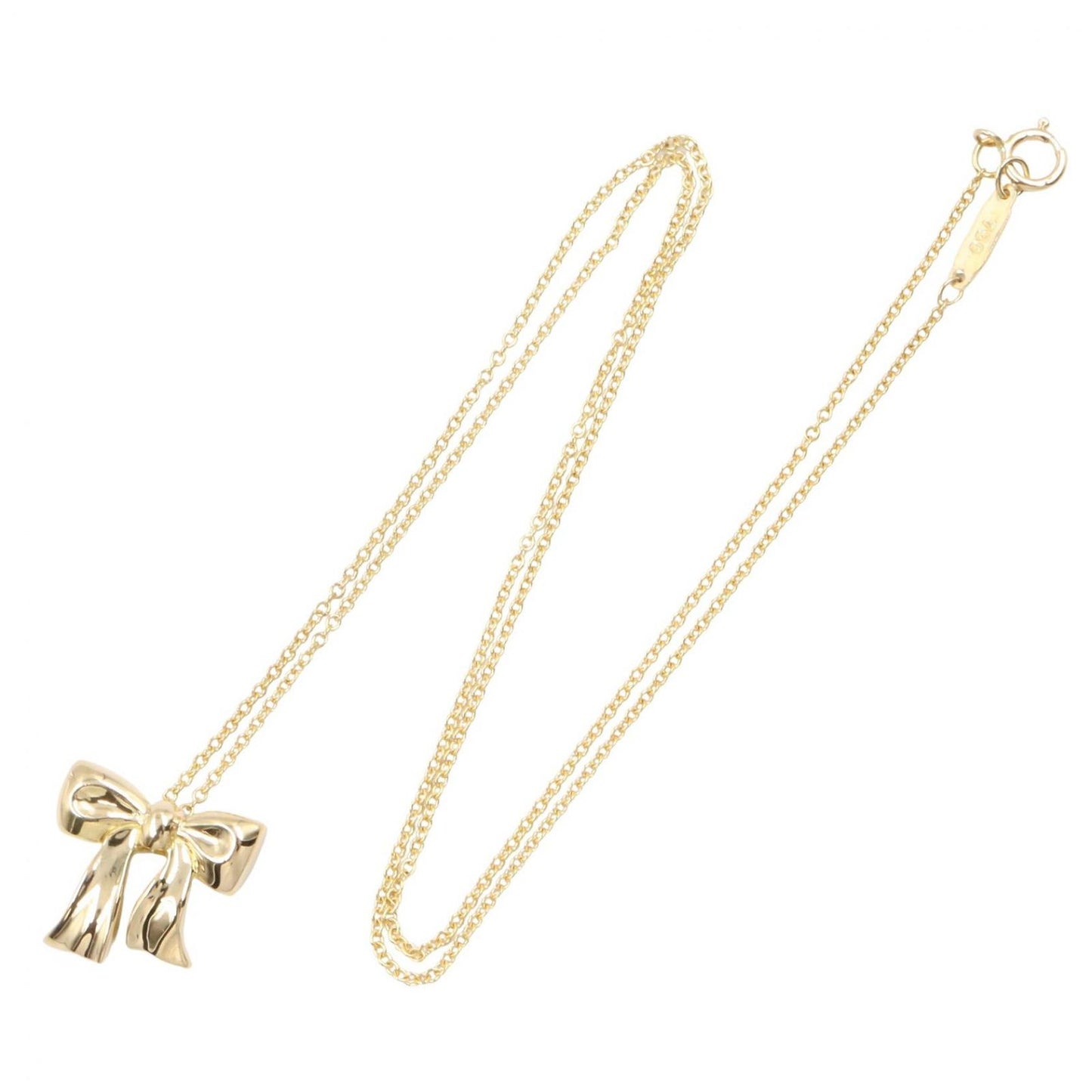 Tiffany & Co Necklace Ribbon 41.5 cm 18k — view 2