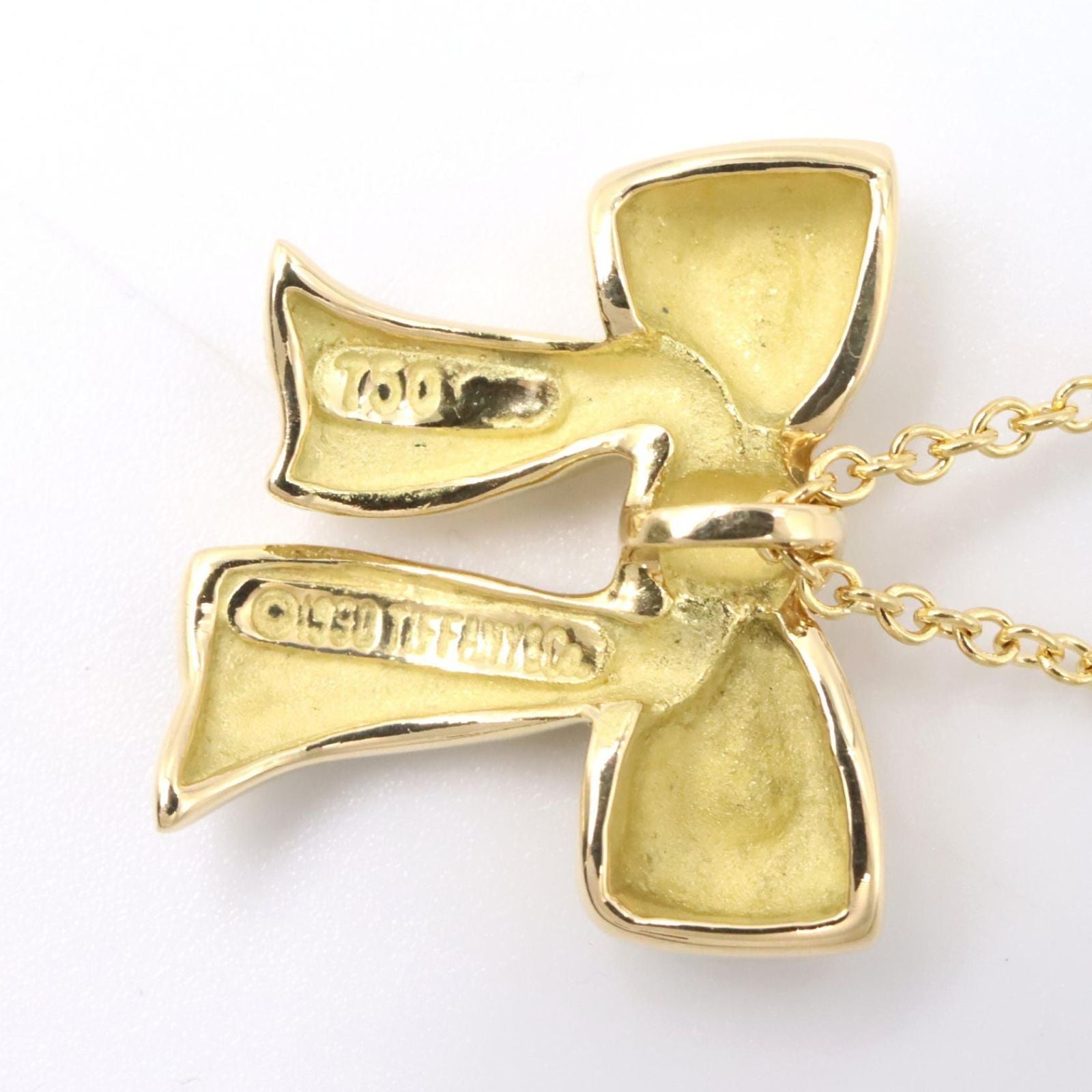 Tiffany & Co Necklace Ribbon 41.5 cm 18k — view 3
