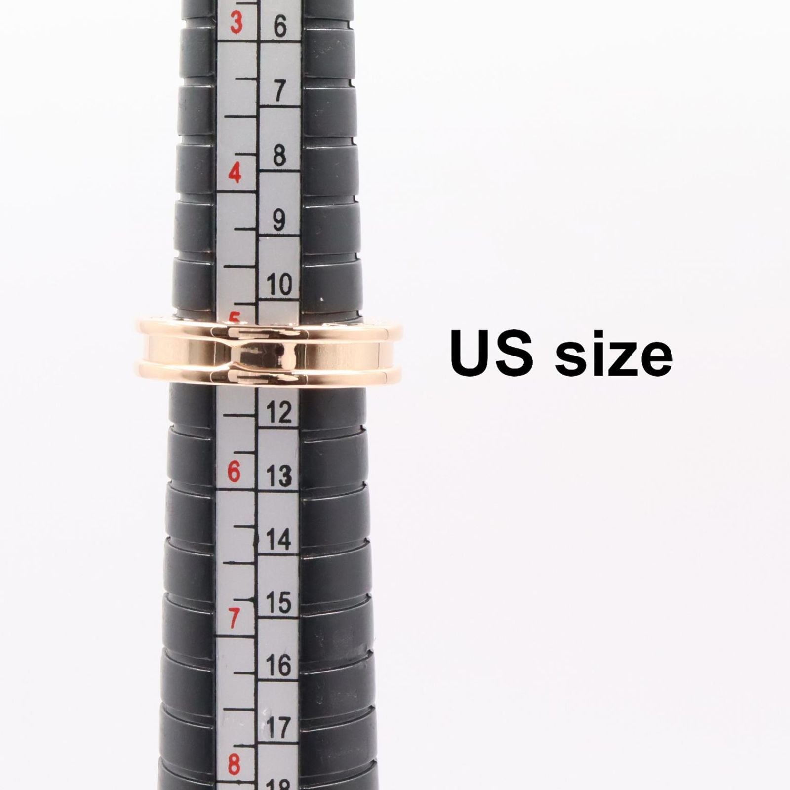 Bvlgari Ring B-zero One Band 18k Pink Gold — view 5