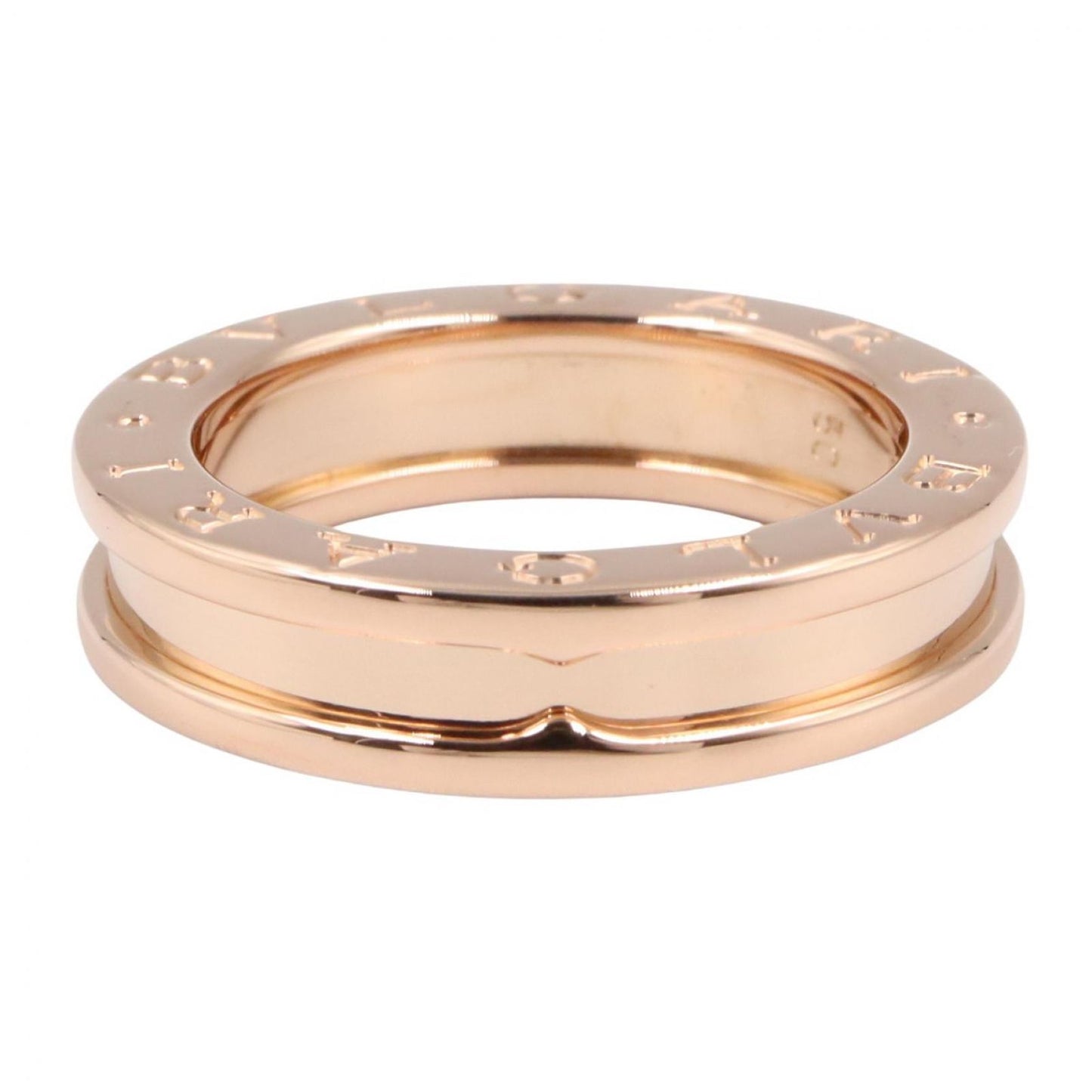 Bvlgari Ring B-zero One Band 18k Pink Gold — view 2