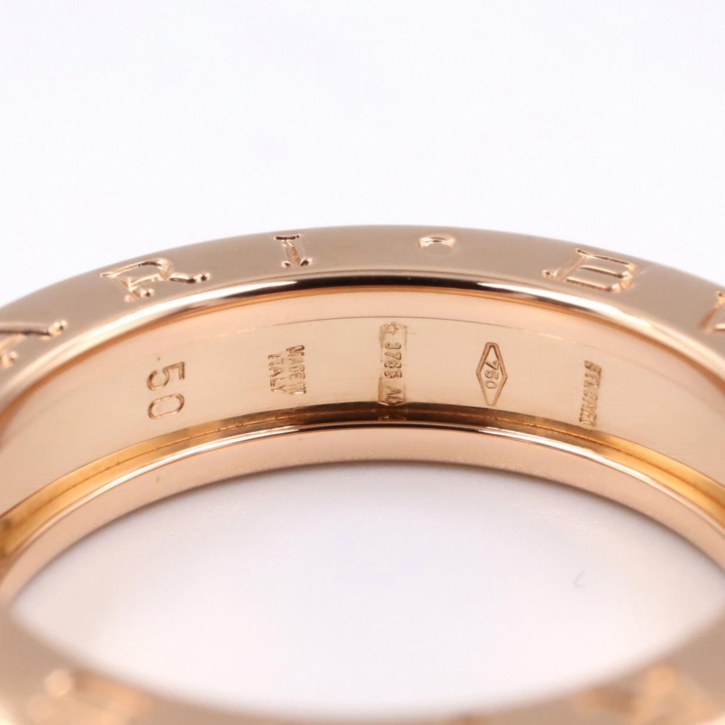 Bvlgari Ring B-zero One Band 18k Pink Gold — view 3