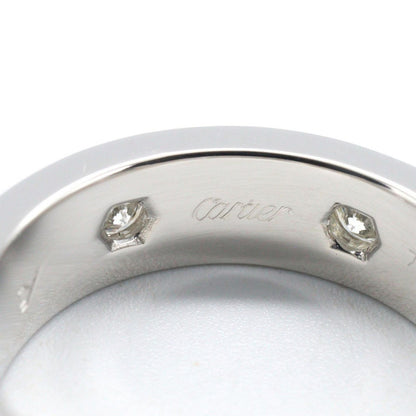 Cartier Ring Love 18k White Gold Diamond — view 4