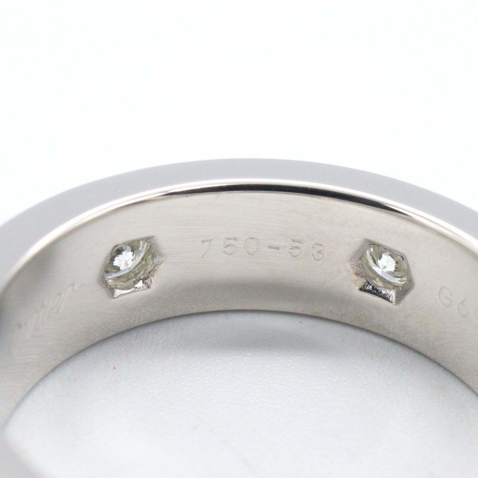 Cartier Ring Love 18k White Gold Diamond — view 5