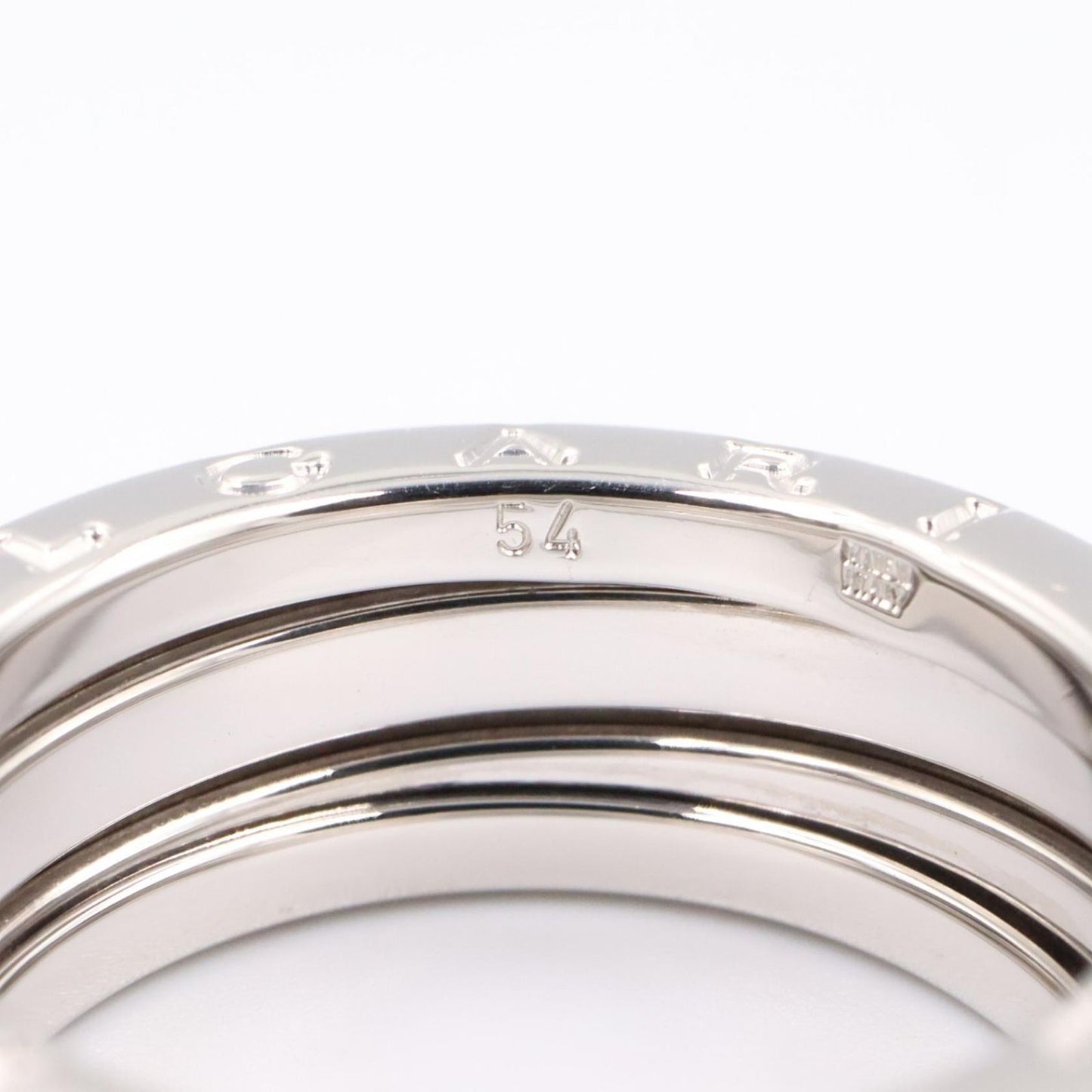 Bvlgari Ring B-zero One Band 18k White Gold — view 5