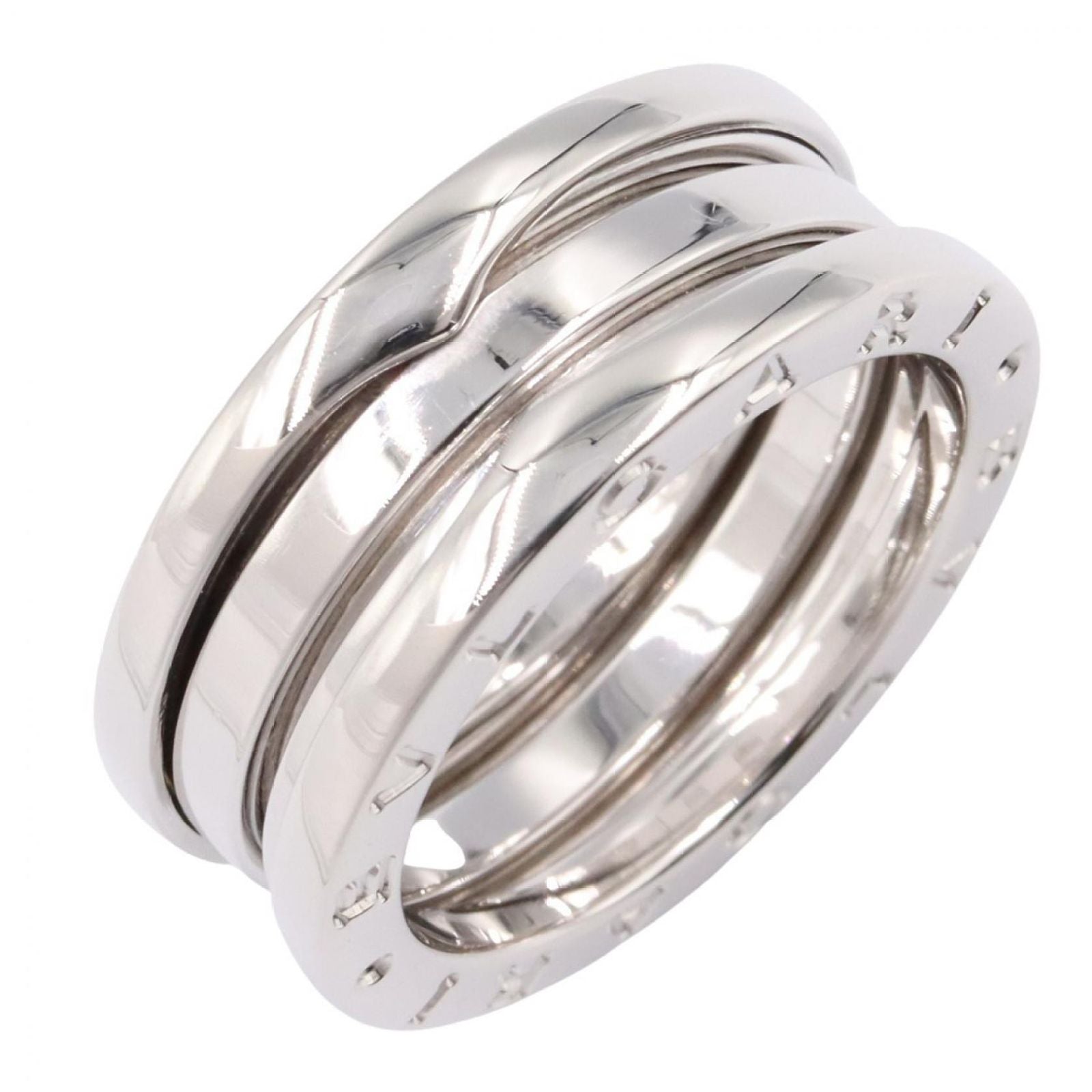 Bvlgari Ring B-zero One Band 18k White Gold