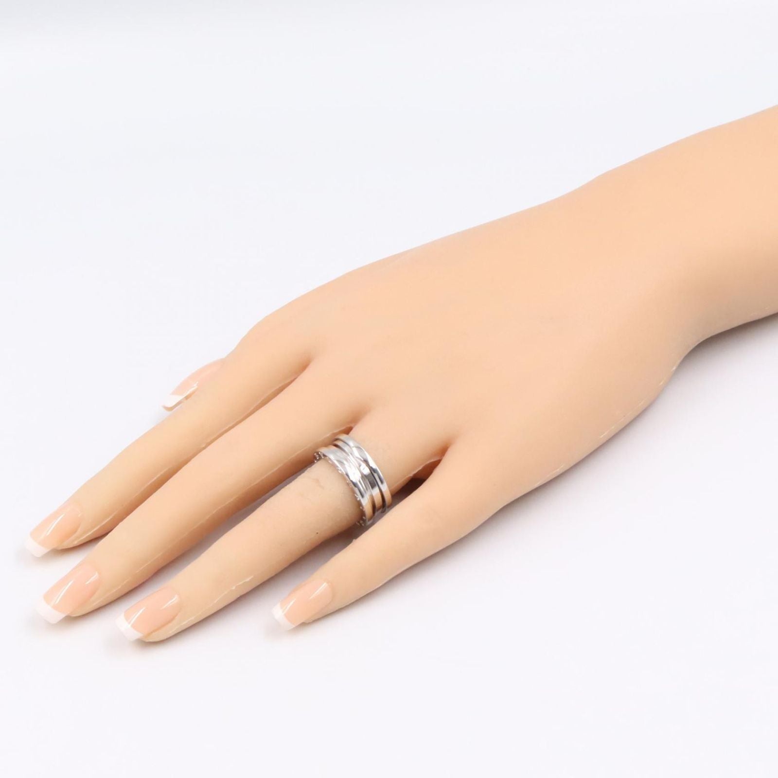 Bvlgari Ring B-zero One Band 18k White Gold — view 8