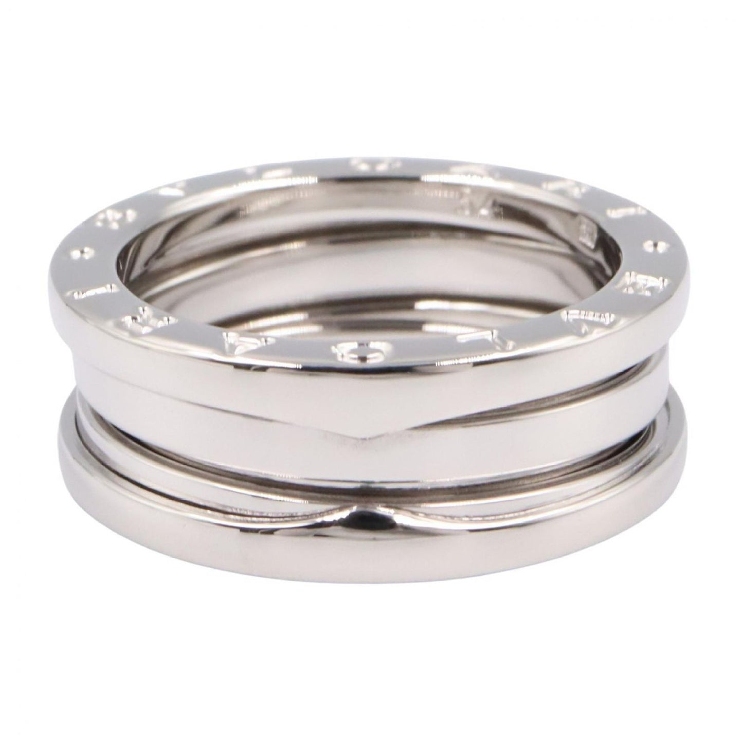 Bvlgari Ring B-zero One Band 18k White Gold — view 2