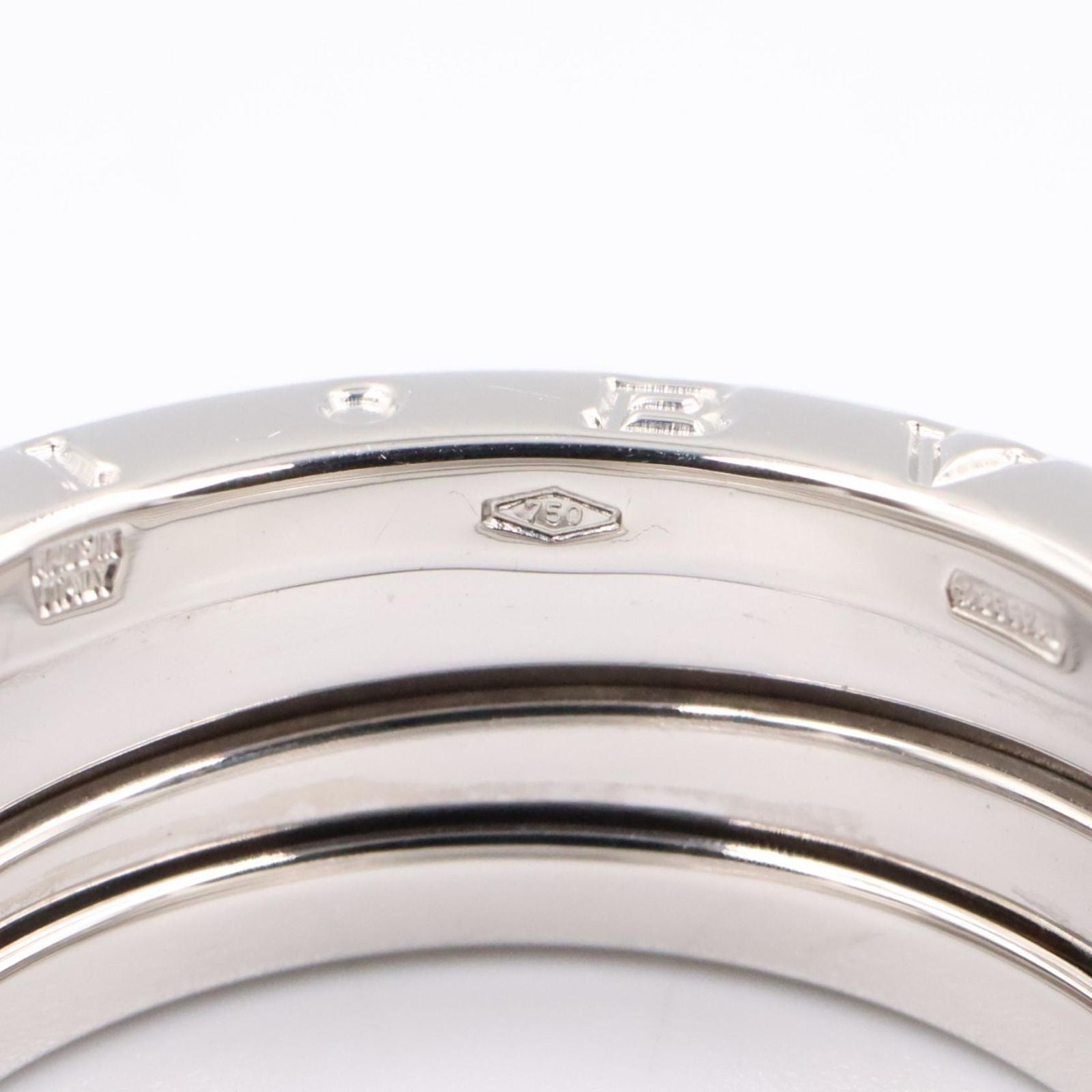 Bvlgari Ring B-zero One Band 18k White Gold — view 4
