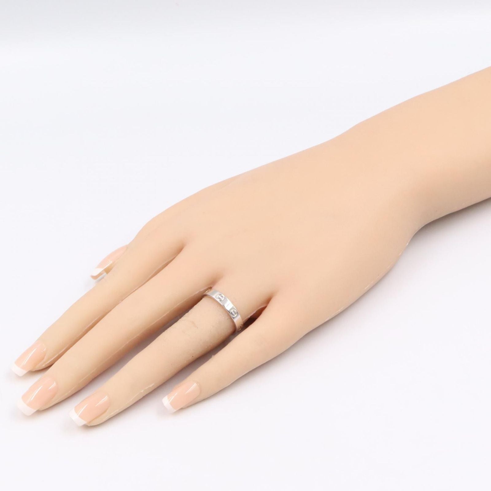 Cartier Ring Mini Love 18k White Gold — view 6