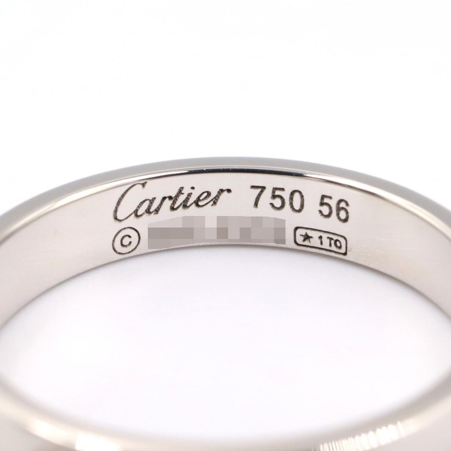 Cartier Ring Mini Love 18k White Gold — view 3