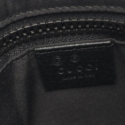 Gucci Shoulder Bag GG Pattern Black Nylon Leather — view 4