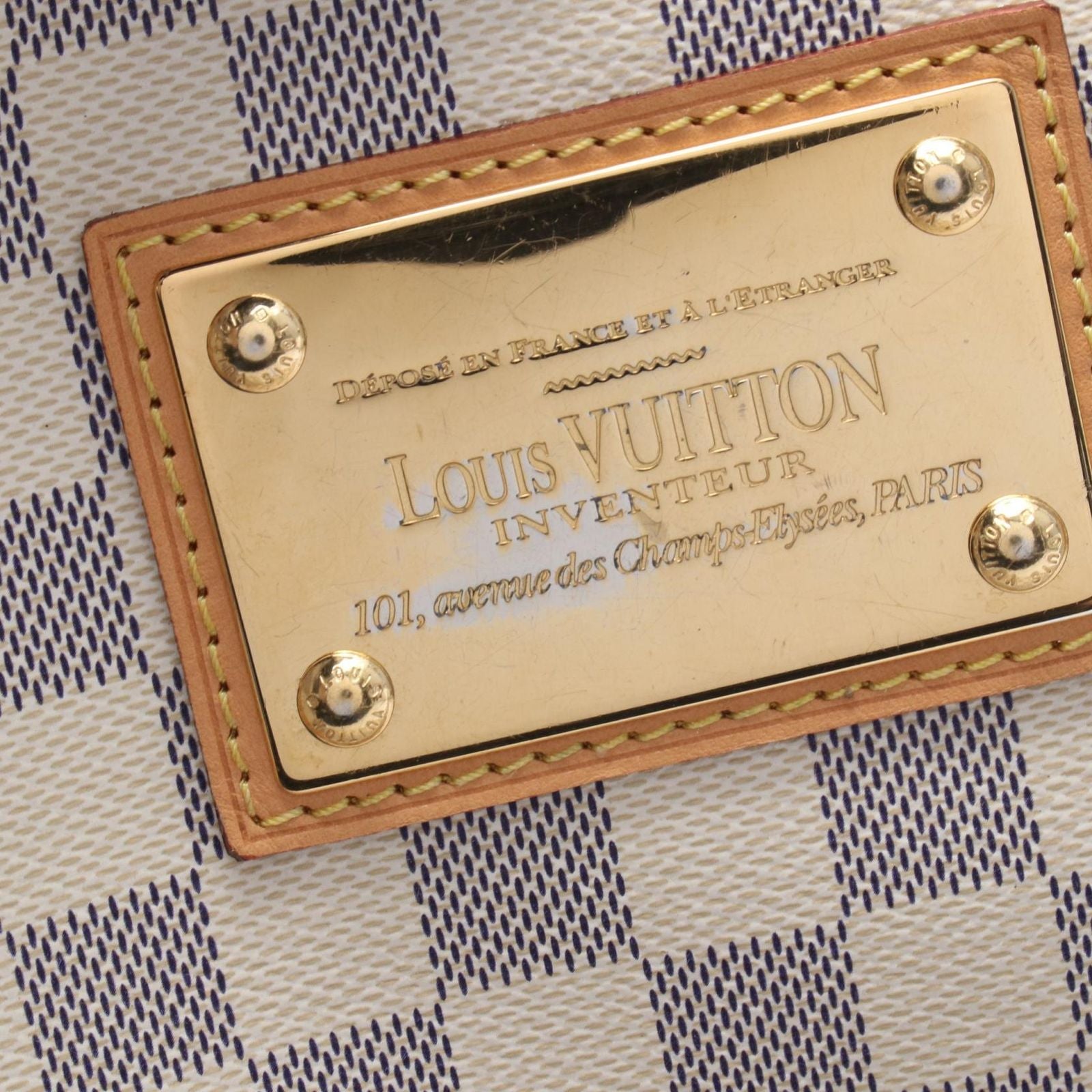Louis Vuitton Shoulder Bag Galleria PM Canvas Leather — view 9