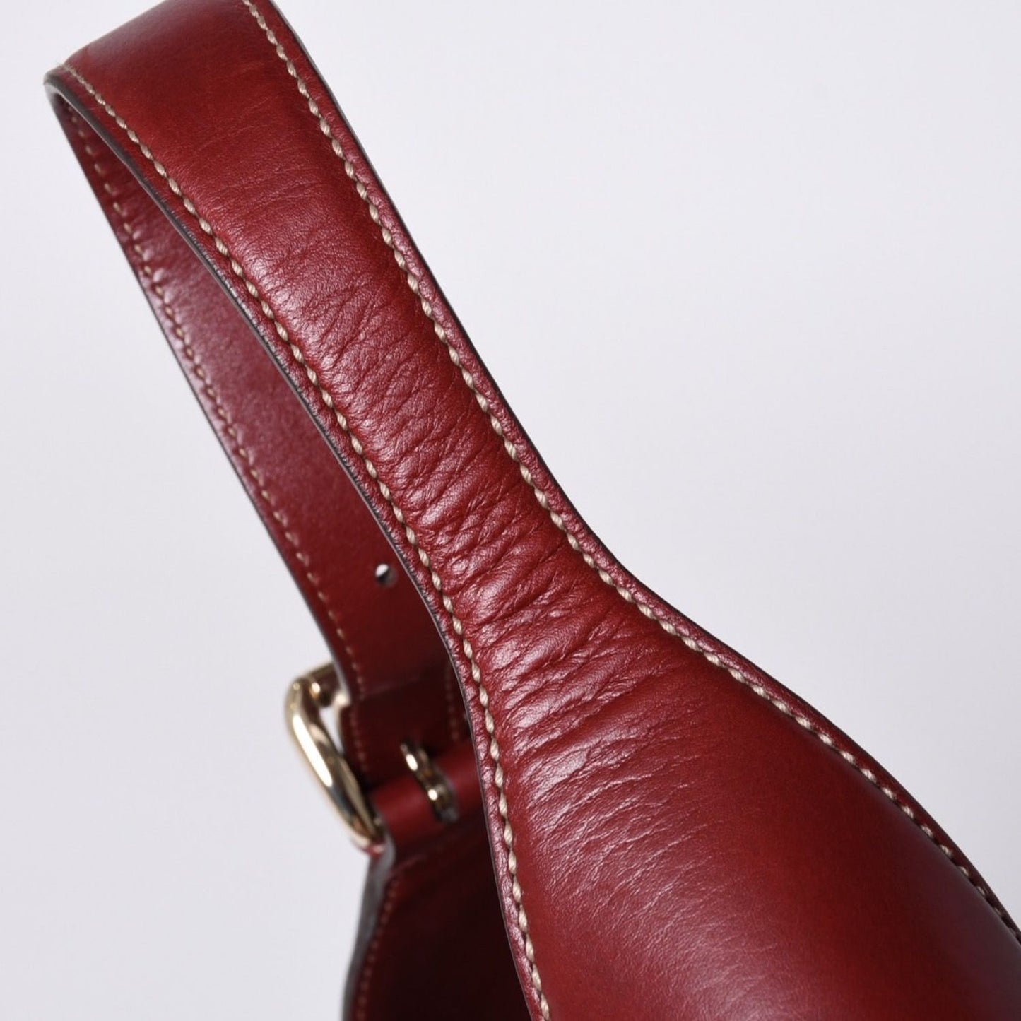Gucci Horsebit Hobo Red Multicolor Velour Leather Silver — view 6