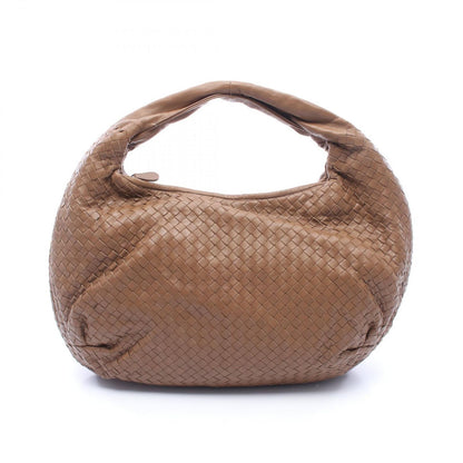 Bottega Veneta Shoulder Bag Intrecciato Brown Lambskin