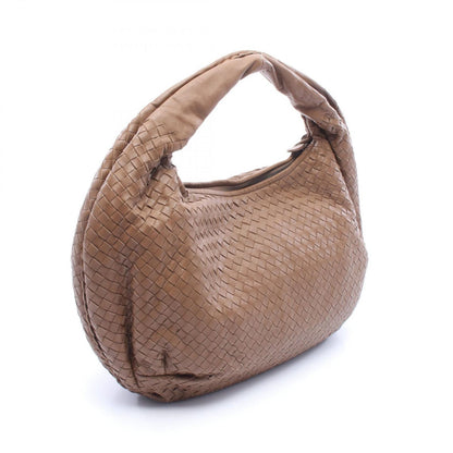 Bottega Veneta Shoulder Bag Intrecciato Brown Lambskin — view 2