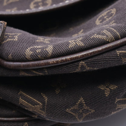 Louis Vuitton Shoulder Bag Saumur Ebene Canvas Leather PM — view 7