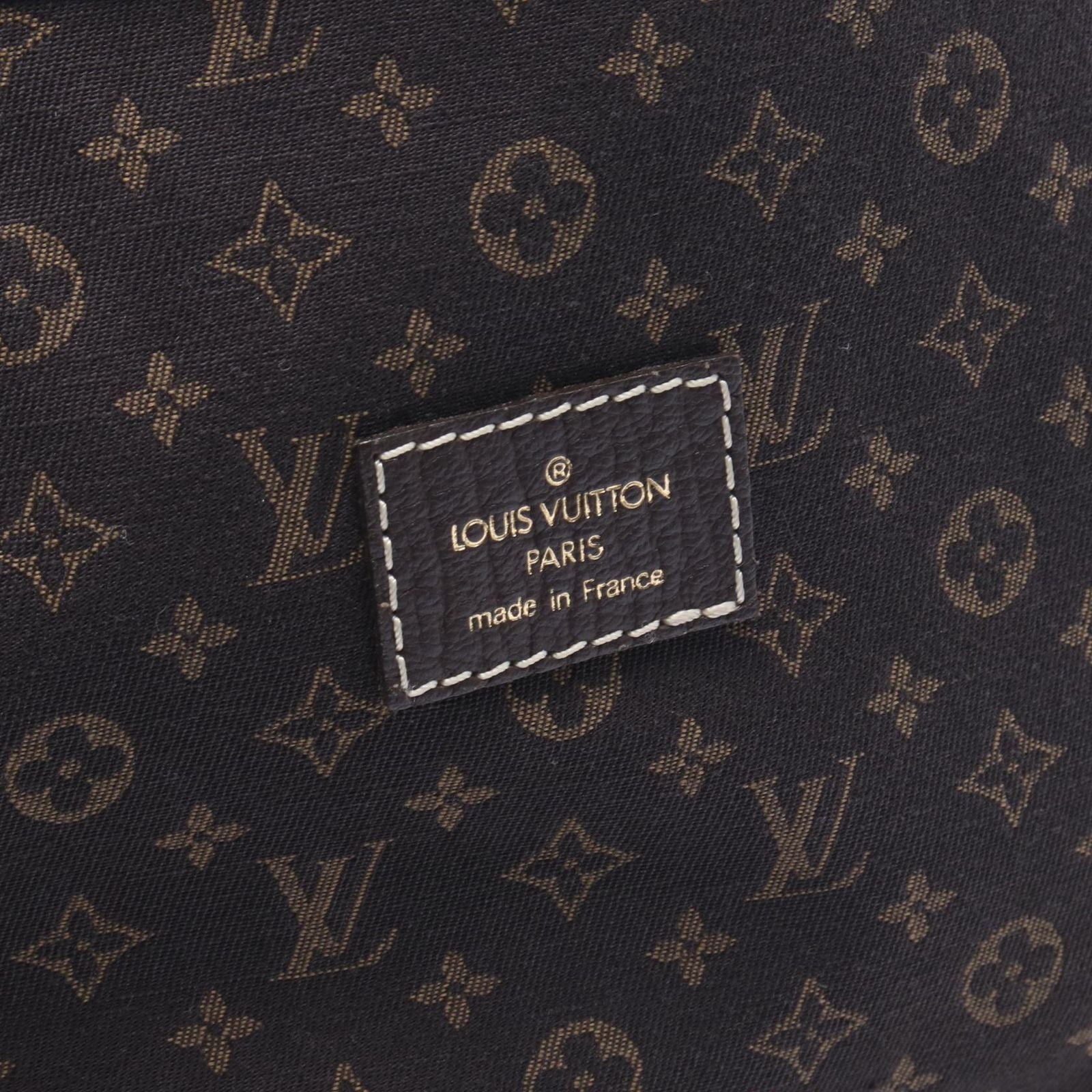 Louis Vuitton Shoulder Bag Saumur Ebene Canvas Leather PM — view 5