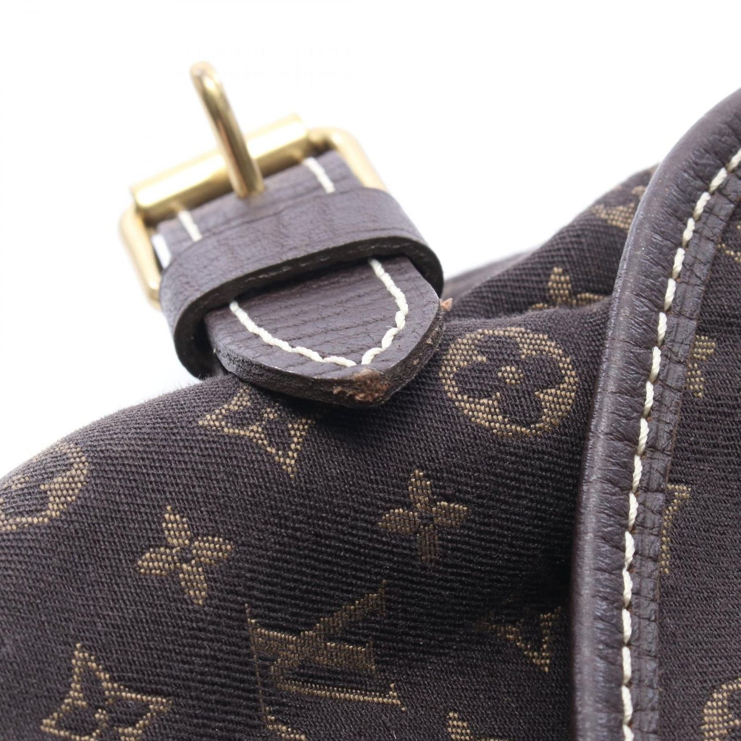 Louis Vuitton Shoulder Bag Saumur Ebene Canvas Leather PM — view 8