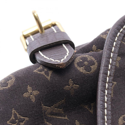 Louis Vuitton Shoulder Bag Saumur Ebene Canvas Leather PM — view 8