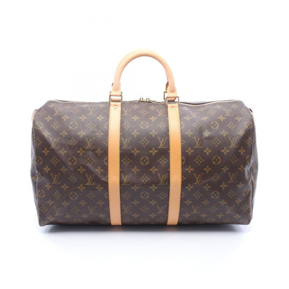 Louis Vuitton Boston Bag Keepall 50 Canvas Leather