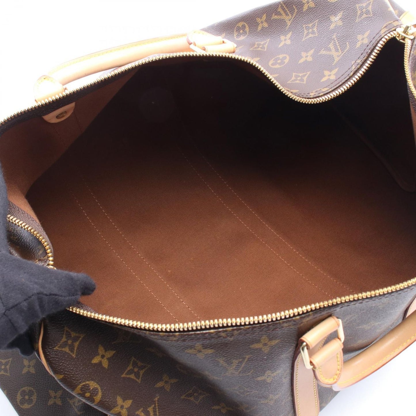 Louis Vuitton Boston Bag Keepall 50 Canvas Leather — view 3