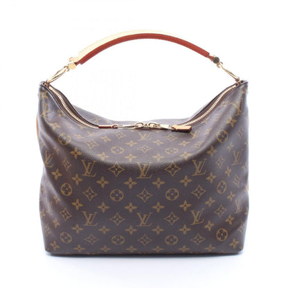 Louis Vuitton Shoulder Bag Sully PM Canvas Leather