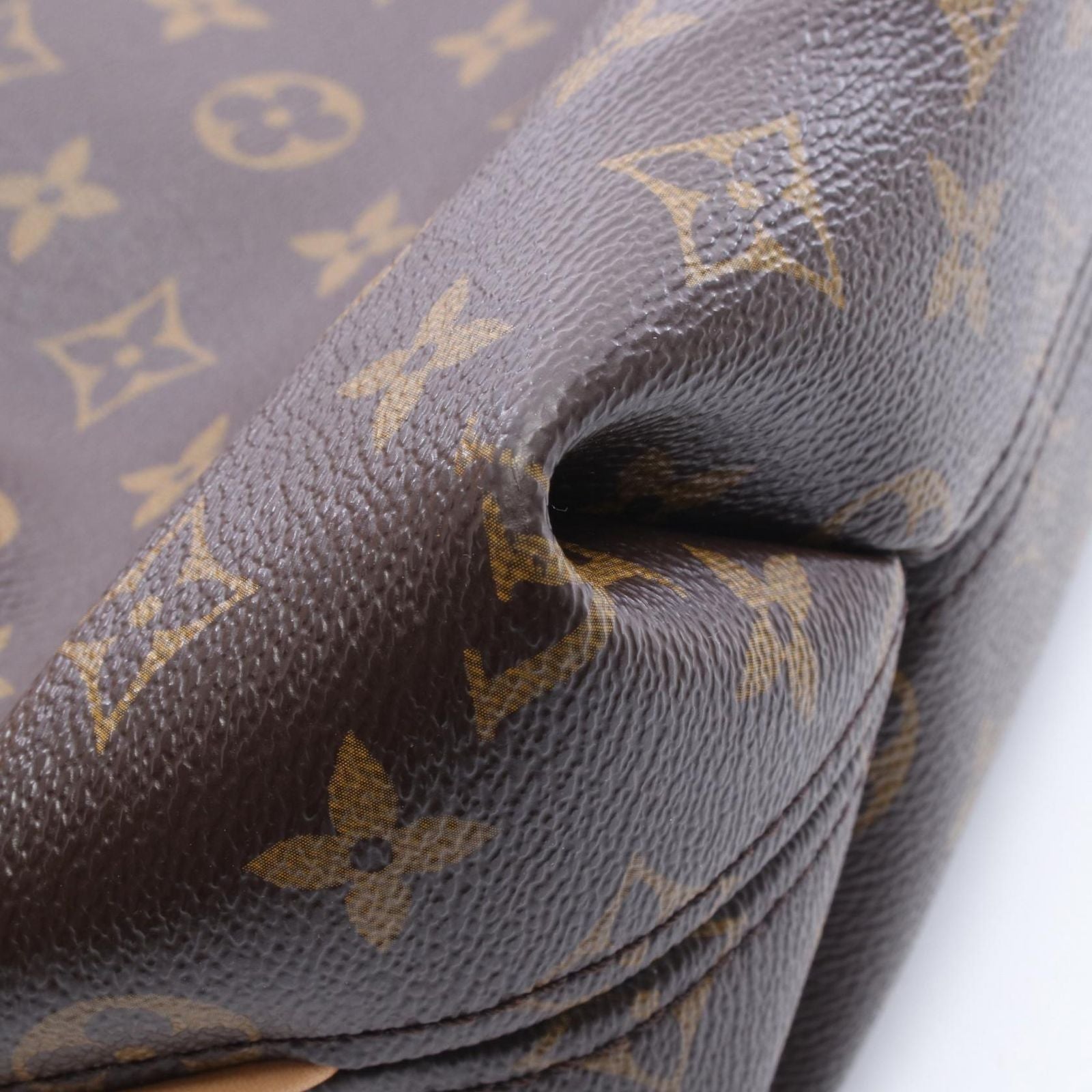 Louis Vuitton Shoulder Bag Sully PM Canvas Leather — view 7
