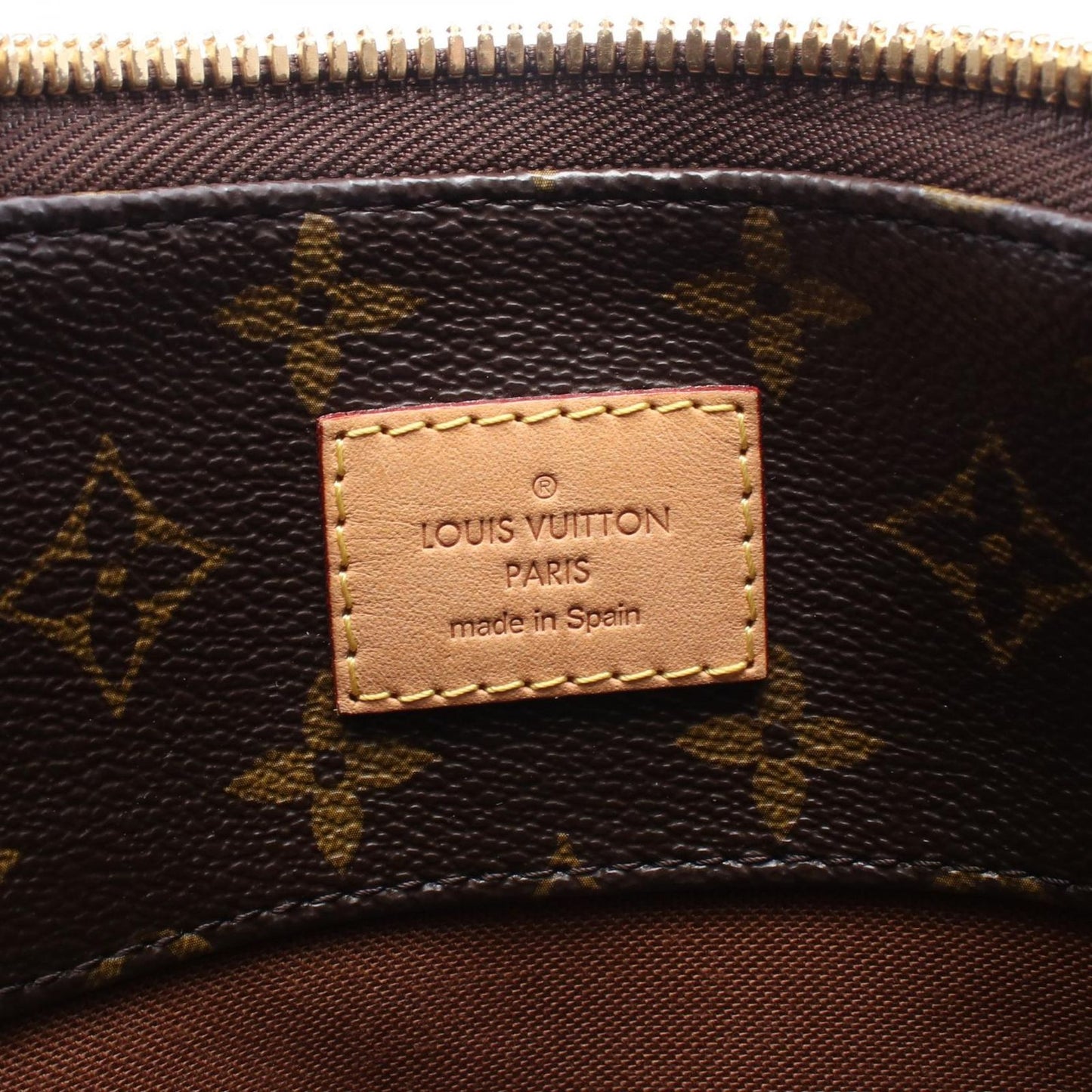Louis Vuitton Shoulder Bag Sully PM Canvas Leather — view 4