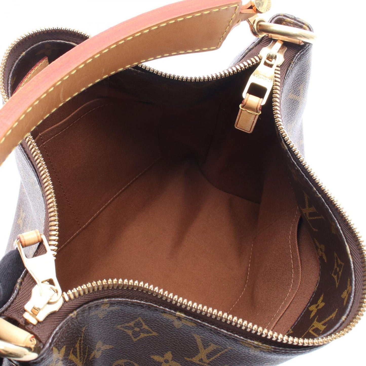 Louis Vuitton Shoulder Bag Sully PM Canvas Leather — view 3
