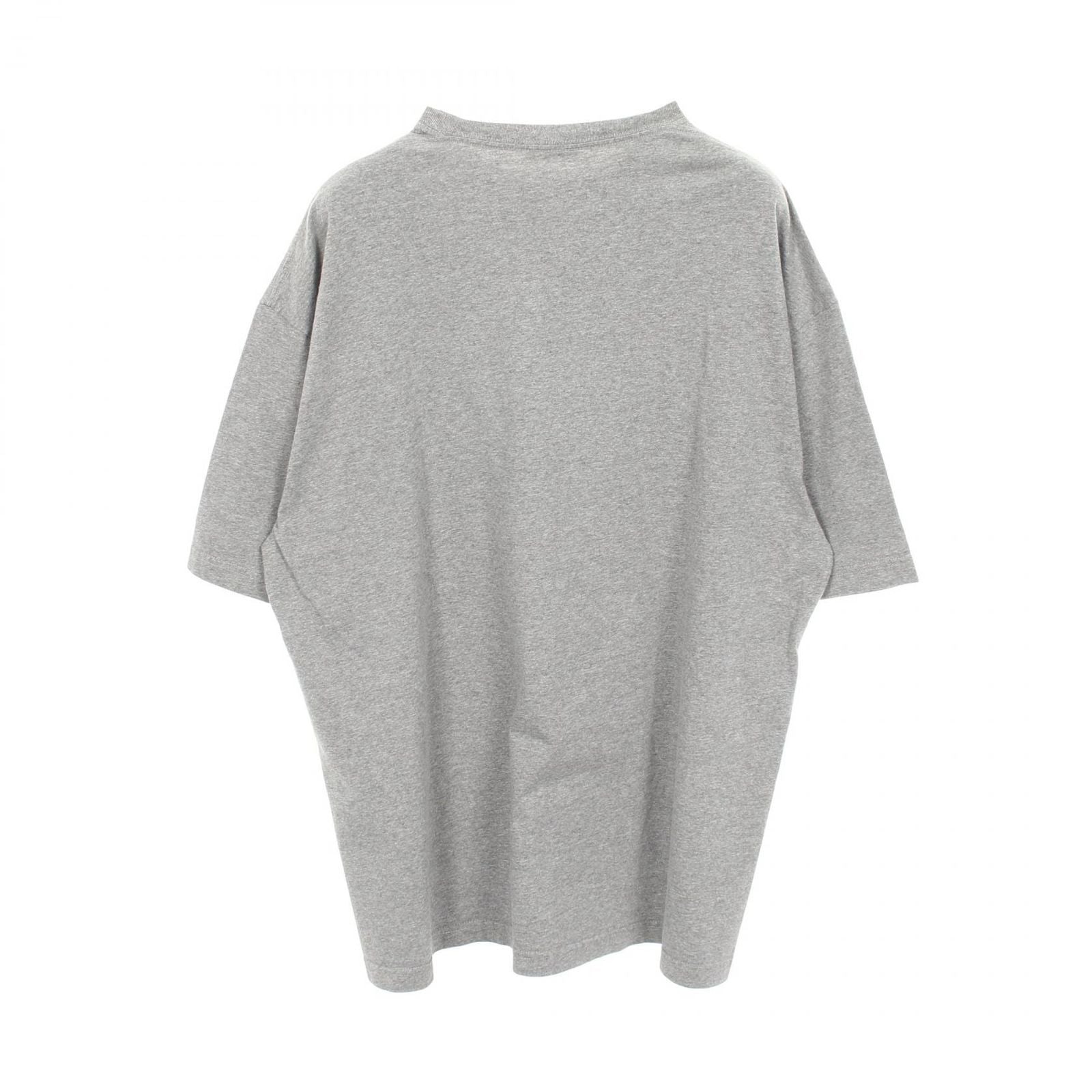 Balenciaga Short Sleeve T-Shirt BB Logo Print Crew Neck Cotton — view 2