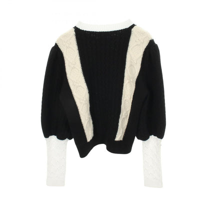 Chanel Knit CC Logo Wool Cashmere Sweater — view 2