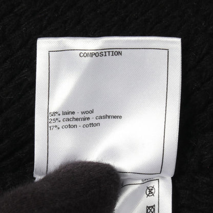 Chanel Knit CC Logo Wool Cashmere Sweater — view 4