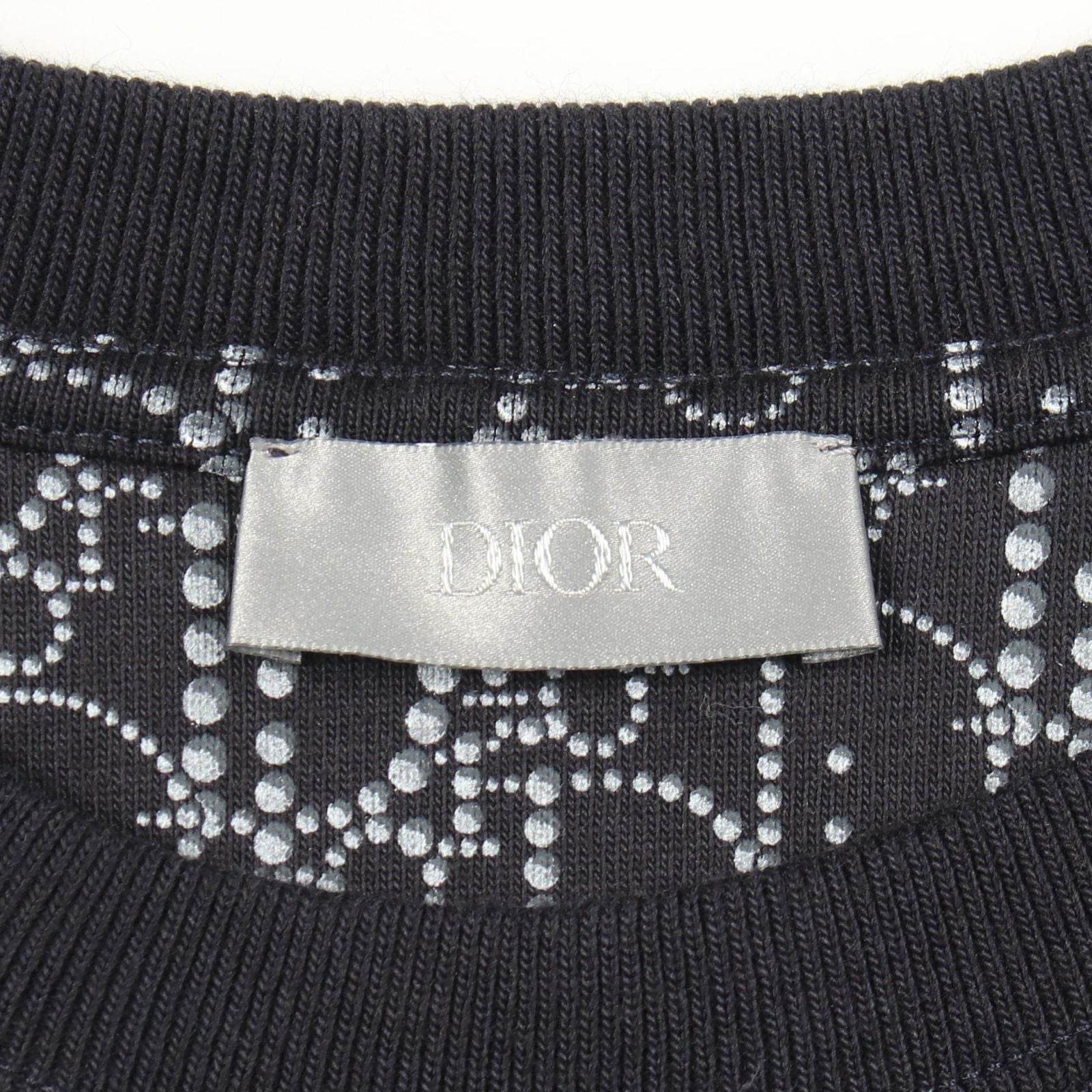 Dior Top Oblique Cotton T-Shirt — view 3