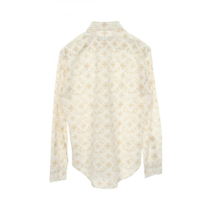 Louis Vuitton Monogram Sand Long Sleeve Zr6 Cotton Shirt — view 2