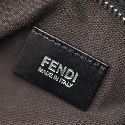 Fendi Waist Bag Zucca Black Nylon Leather — view 4