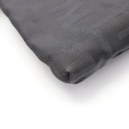 Fendi Waist Bag Zucca Black Nylon Leather — view 5