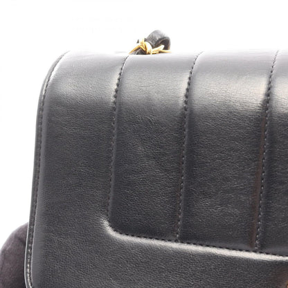 Chanel Shoulder Bag Mademoiselle Black Lambskin Chain — view 8