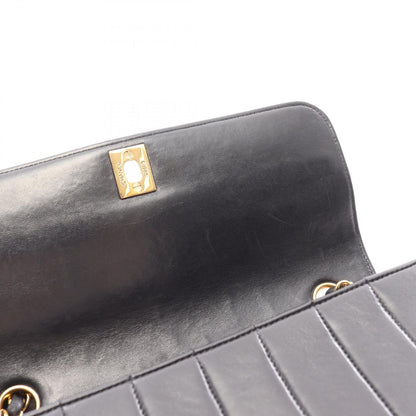 Chanel Shoulder Bag Mademoiselle Black Lambskin Chain — view 7