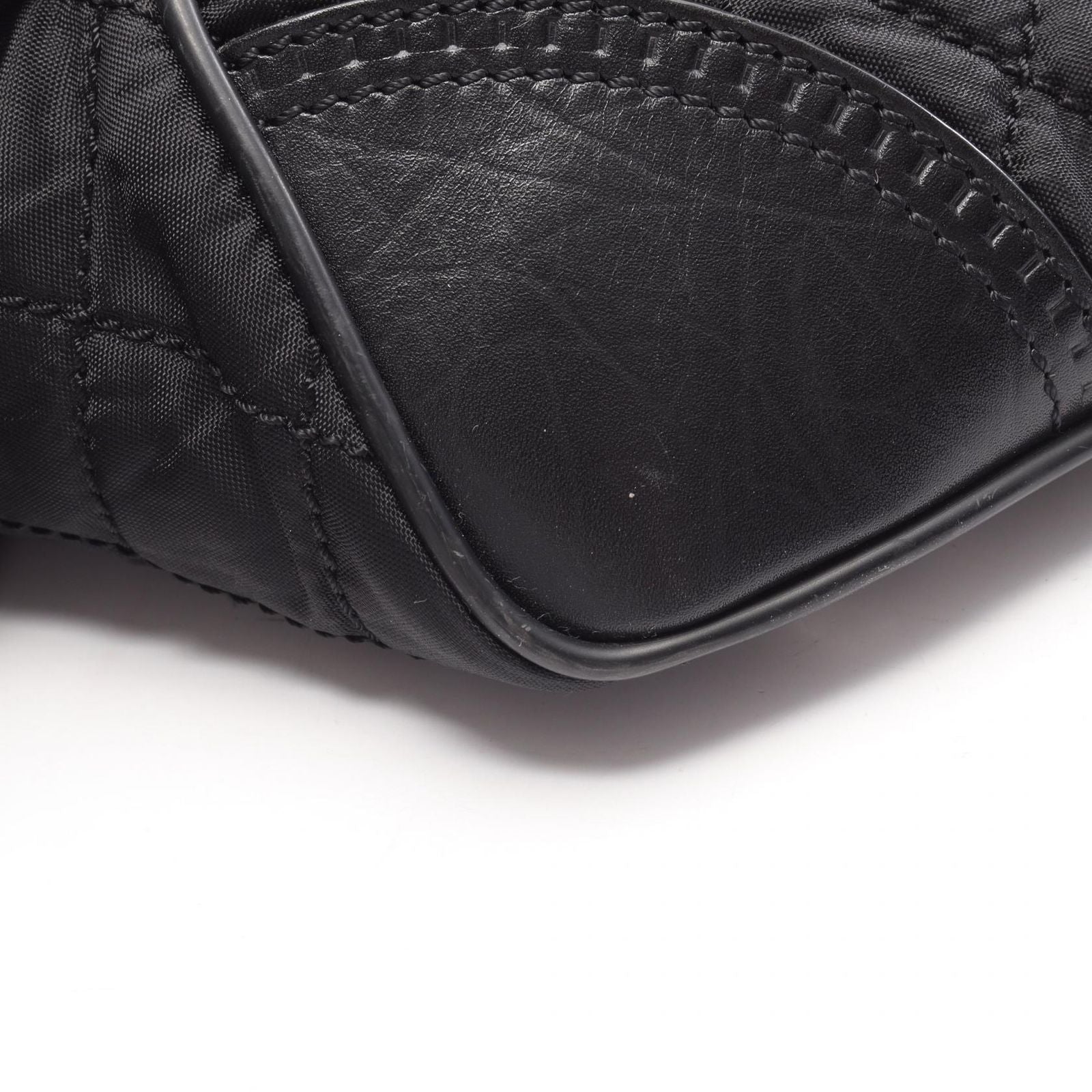 Chanel Tote Paris New York Line Black Nylon Leather — view 9