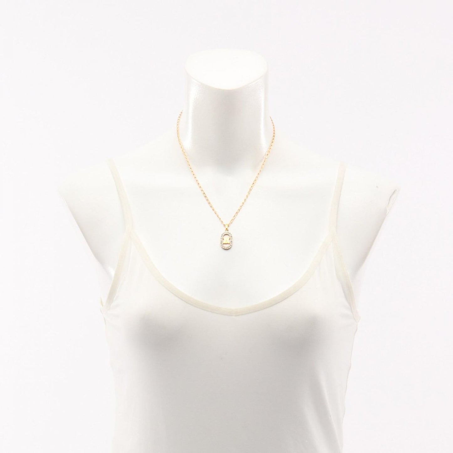 Celine Necklace Triomphe Gold — view 6