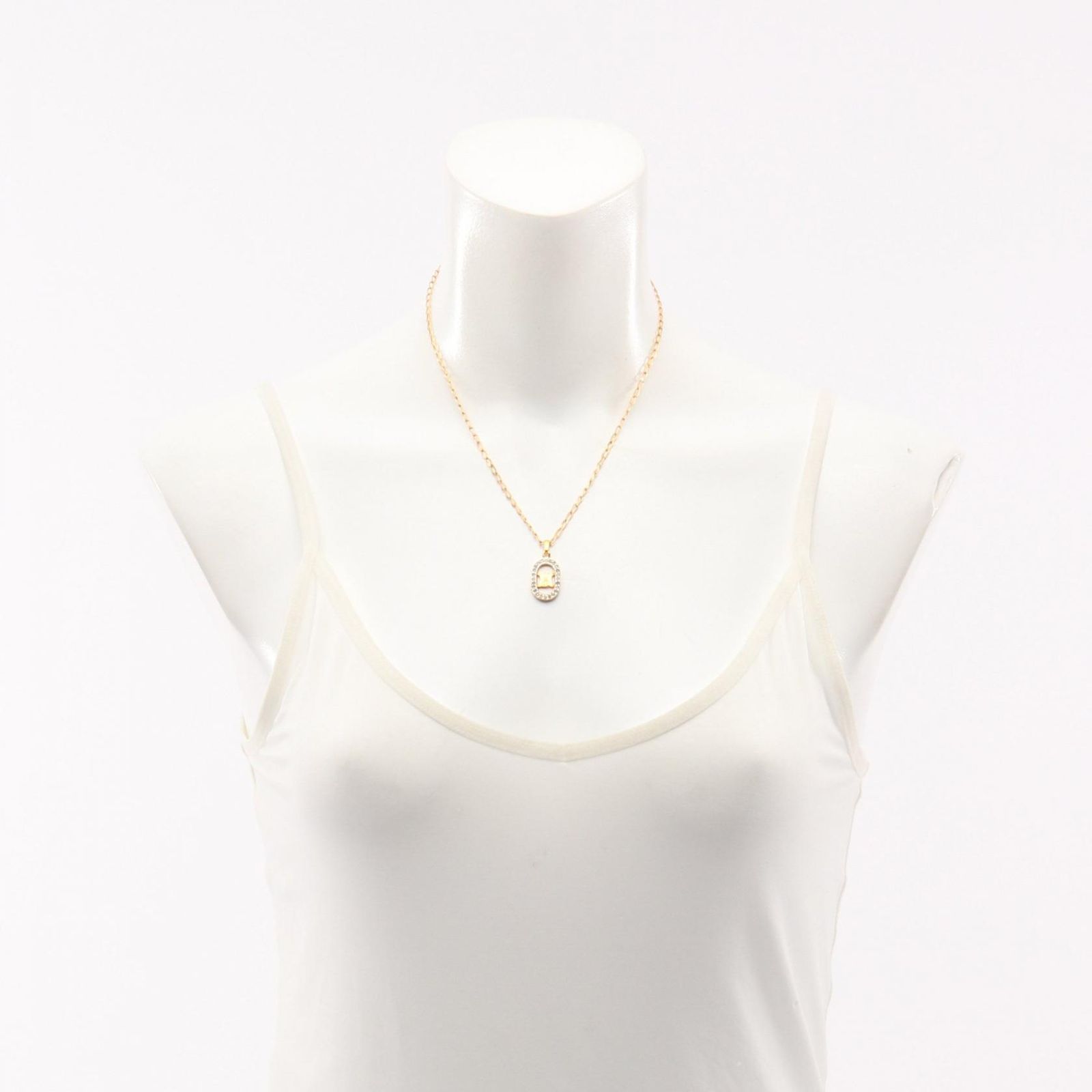 Celine Necklace Triomphe Gold — view 6
