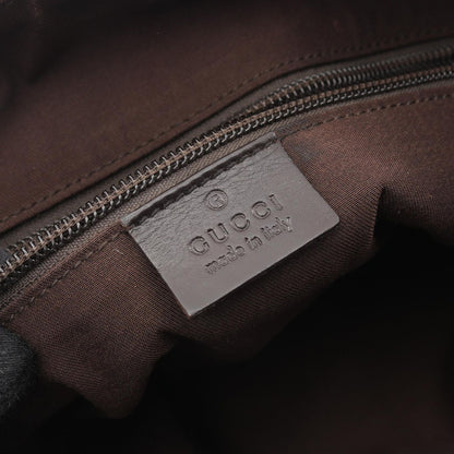 Gucci Shoulder Bag GG Canvas Beige Dark Brown — view 4