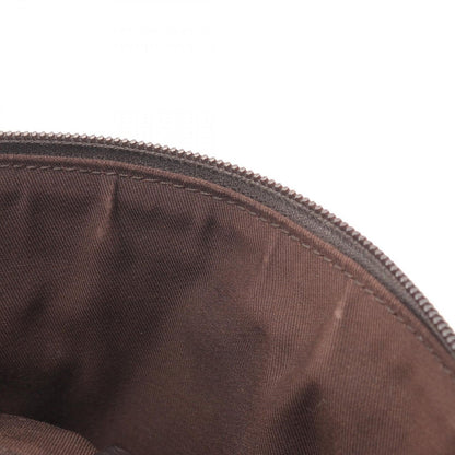 Gucci Shoulder Bag GG Canvas Beige Dark Brown — view 9