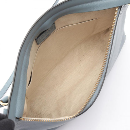 Loewe Shoulder Bag T Pouch Anagram Light Blue Leather — view 3