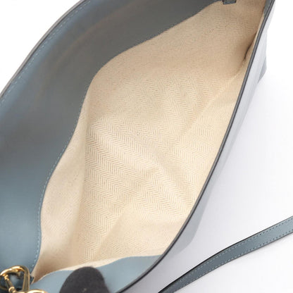 Loewe Shoulder Bag T Pouch Anagram Light Blue Leather — view 9