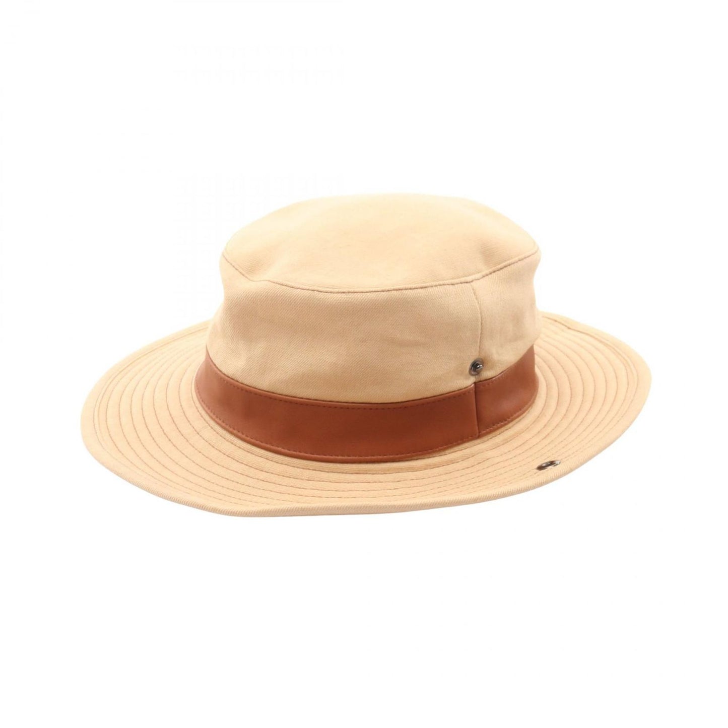 Hermes Hat Fabric Leather Hat